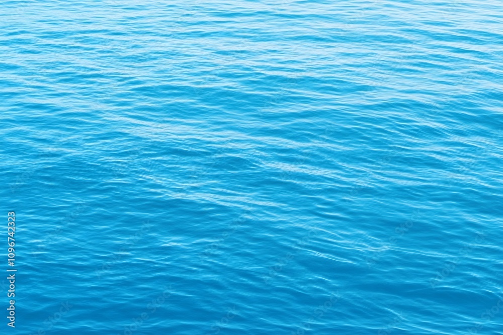 Naklejka premium Captivating Aquatic Gradient - Serene Blueish Tones Evoke Tranquility and Peaceful Atmosphere