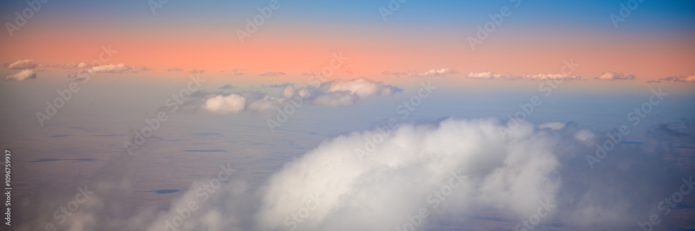 Abstract sky backgrounds with clouds, aerial shot Abstract sky backgrounds with clouds, aerial shot