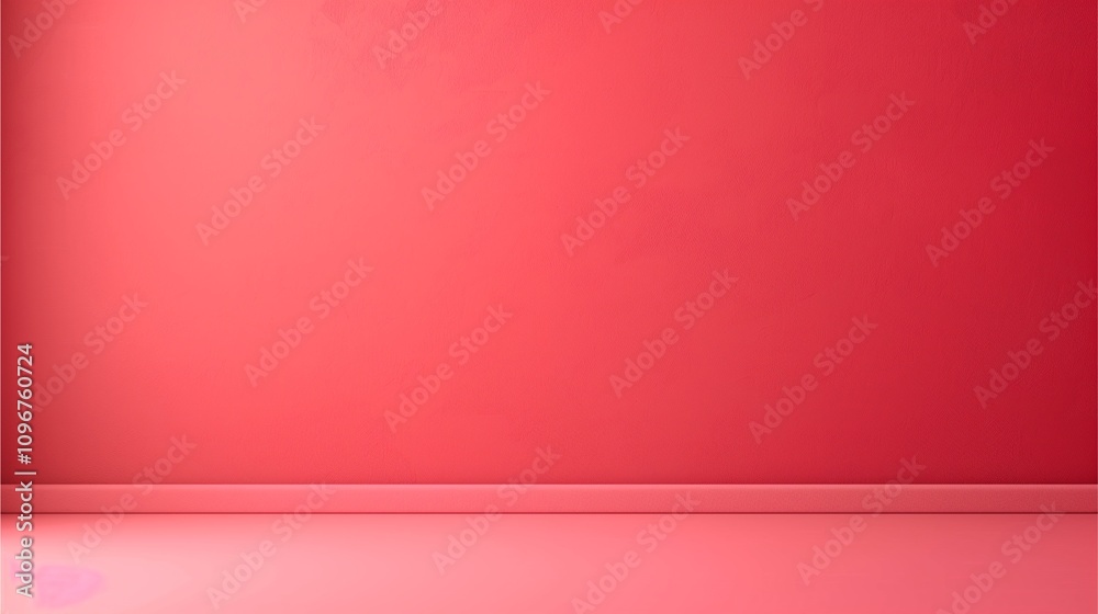 Vibrant Pink Wall Background 