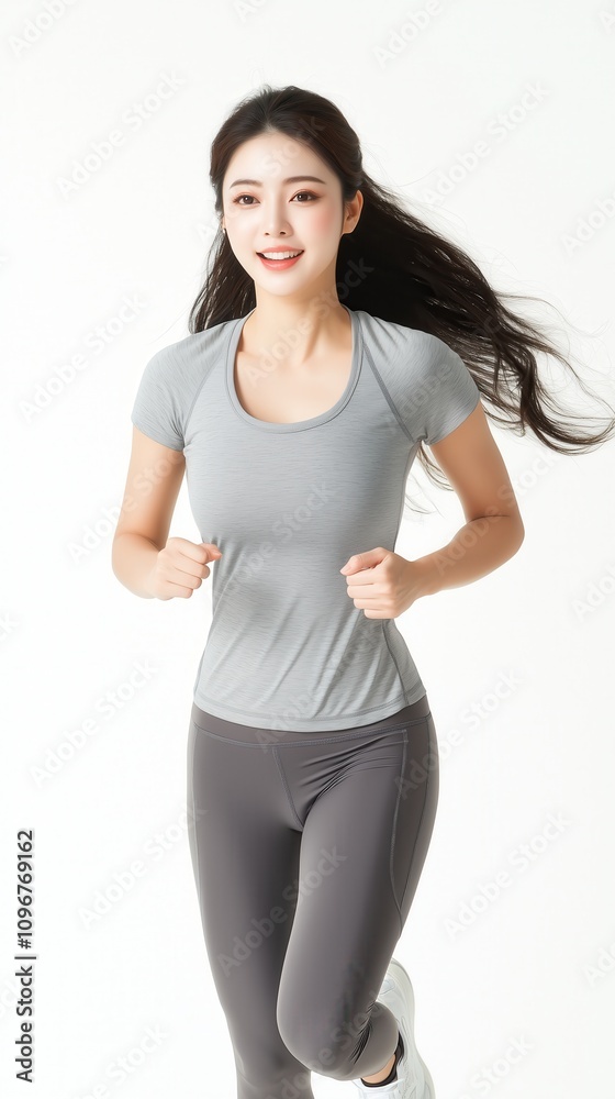 woman running woman running