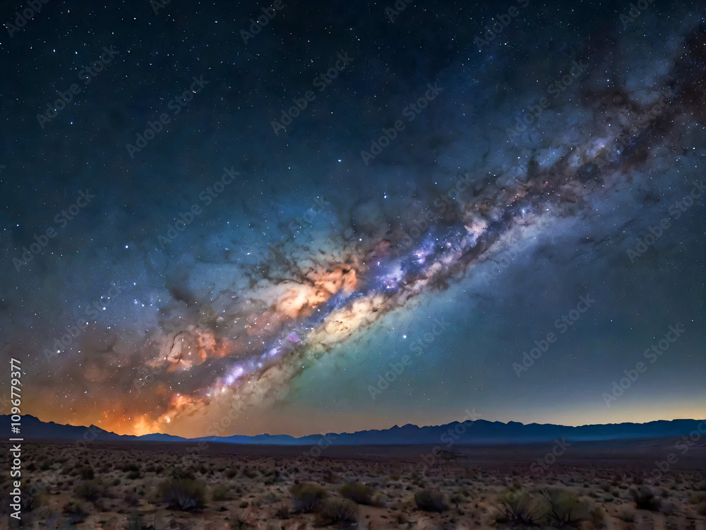 Fototapeta premium starry night sky