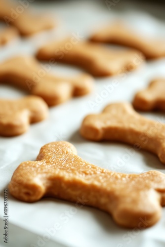 bone shape dog biscuits