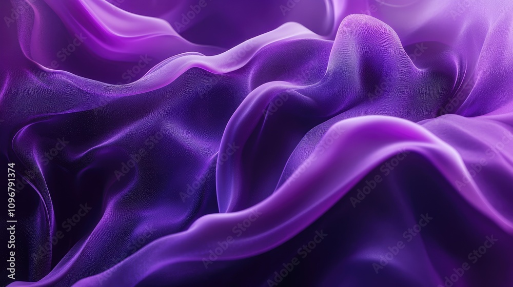 Soft, flowing purple waves of light or liquid, creating an abstract, dynamic motion with smooth gradients of color on a dark background. Soft, flowing purple waves of light or liquid, creating an abstract, dynamic motion with smooth gradients of color on a dark background.