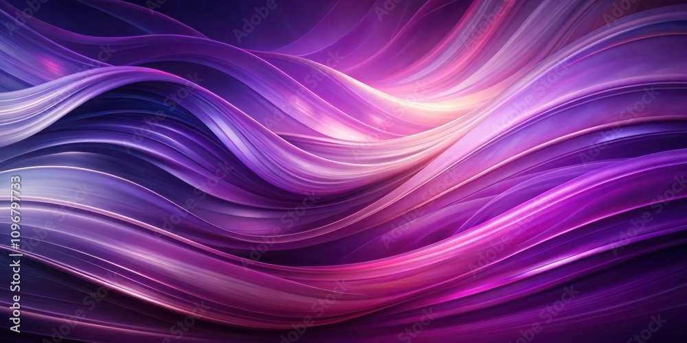 Abstract Purple and Pink Wavy Lines, a Dynamic Digital Artwork with Gradient Effects Abstract Purple and Pink Wavy Lines, a Dynamic Digital Artwork with Gradient Effects