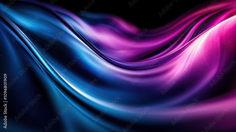 Obraz premium modern wallpaper to use in conference calls as background, discreet colors with sci-fi patterns