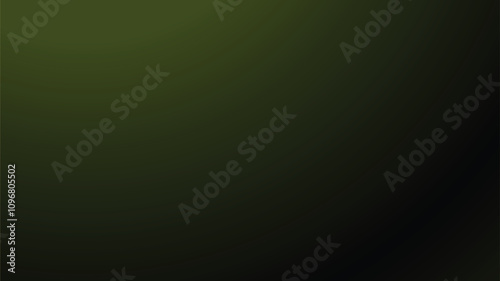 Green army smooth gradient vector image for backdrop or presentation