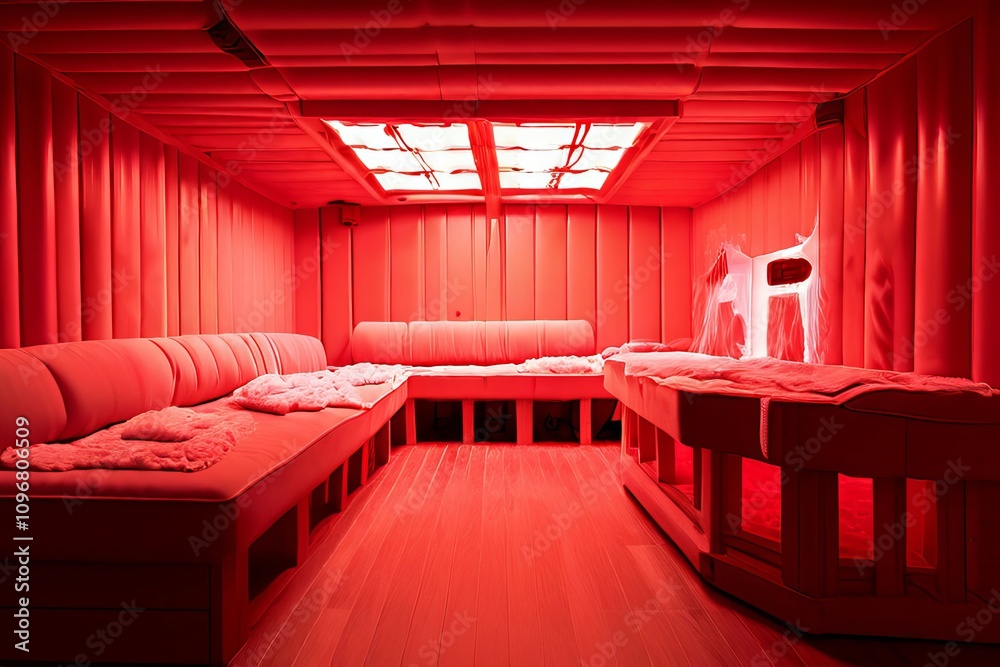 radiation in a sauna a sauna room with people emitting and absor radiation in a sauna a sauna room with people emitting and absor