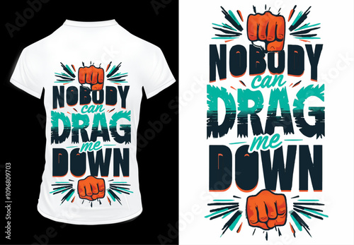 nobody car drag me down shirt design. Disco party ball graphic print design poster. t shirt mockup
