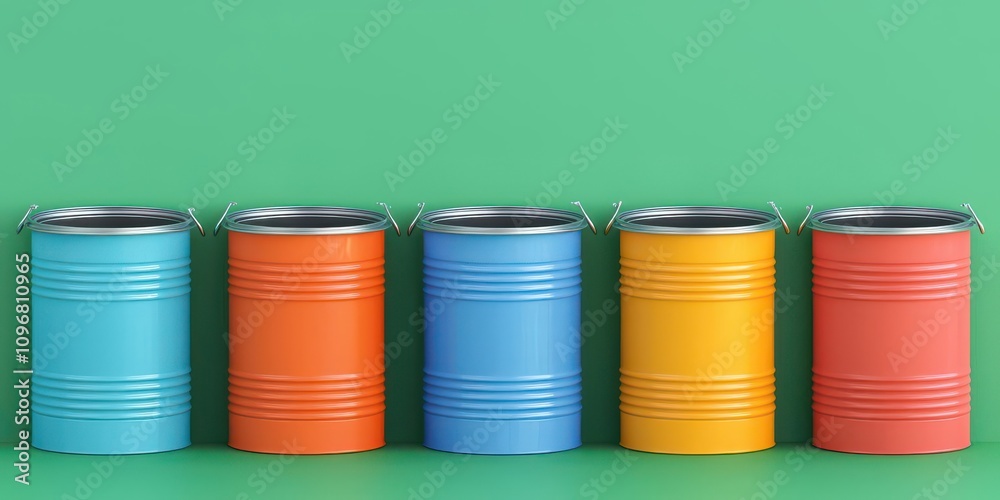 order processing concept. Order sorting bins labeled by destination, organized for dispatch, 3D illustration order processing concept. Order sorting bins labeled by destination, organized for dispatch, 3D illustration
