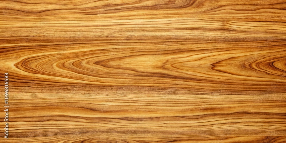 A detailed close-up of natural wood grain with a warm, golden brown tone, showcasing the intricate swirls and patterns of the wood's growth rings.