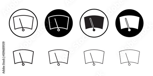 car windscreen icon web design in vector