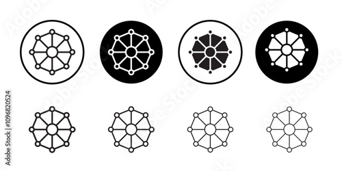 Dependency icon web design in vector