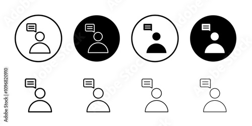 Expert opinion icon web design in vector