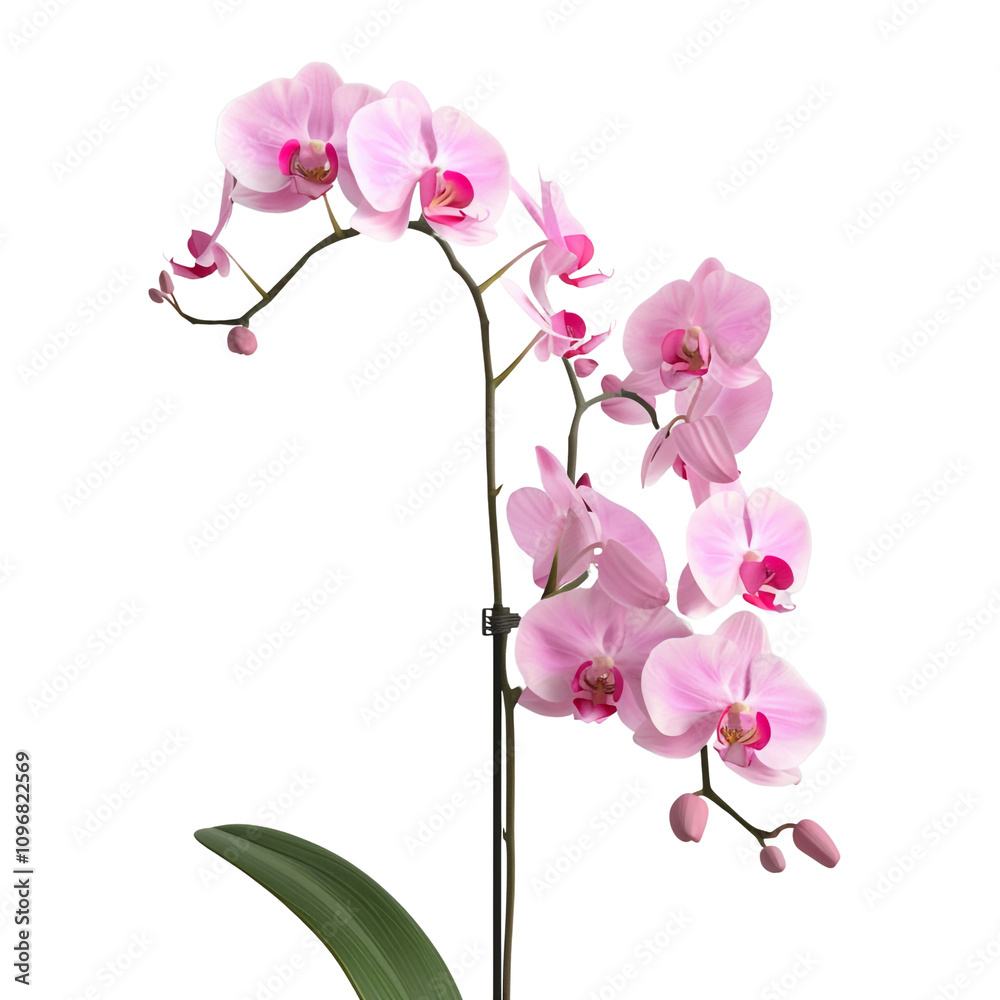 Fototapeta premium Pink Orchid Flower