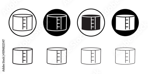 Oil storage icon web design in vector