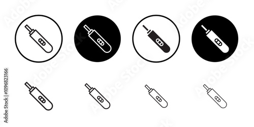 Pregnancy test icon web design in vector
