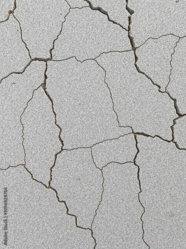 Obraz premium Rough and weathered stone surface with cracks and patterns, hard