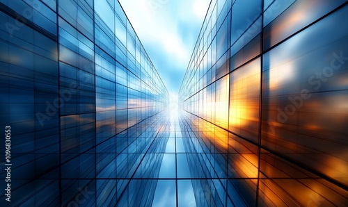 abstract business background, Generative AI