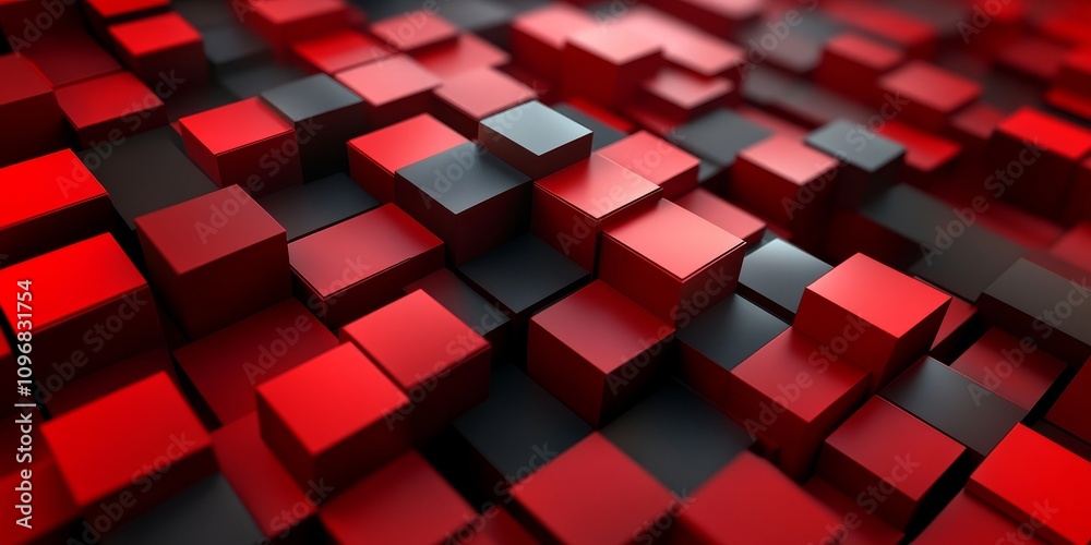 3D Abstract Background, Generative AI 3D Abstract Background, Generative AI