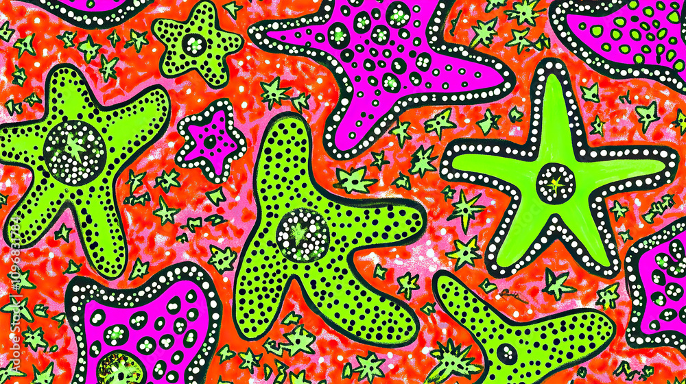 Naklejka premium Abstract colorful background