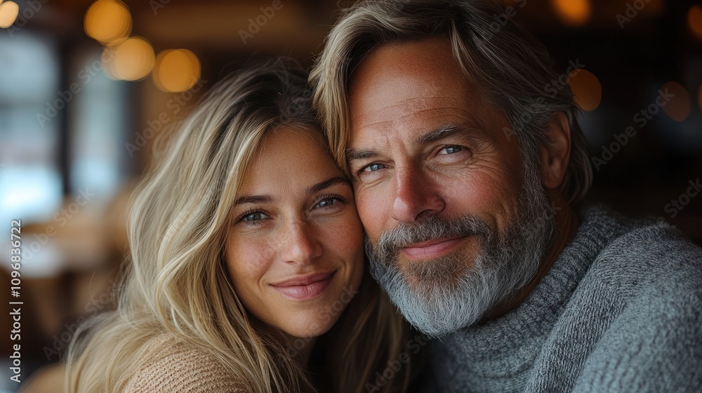 Loving Couple Portrait: Intimate Moments of Affection and Connection Loving Couple Portrait: Intimate Moments of Affection and Connection