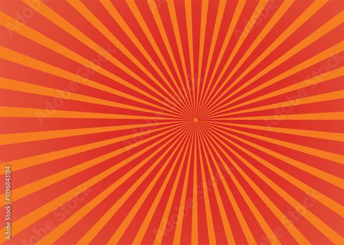 Vector abstract sunbrust  background design. Background sunbrust, with shades of colorful, can be used for banners, posters, anything related to promotions, vector. photo