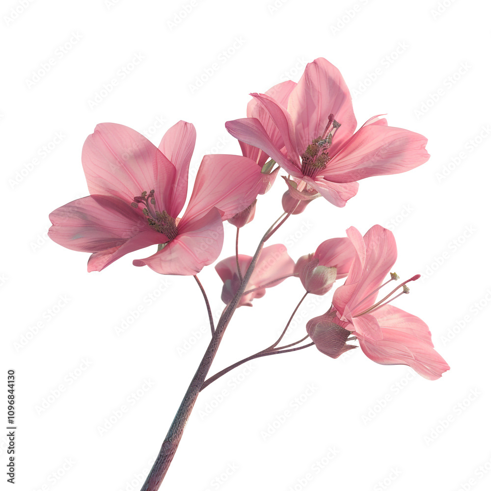 Obraz premium Delicate Pink Flowers