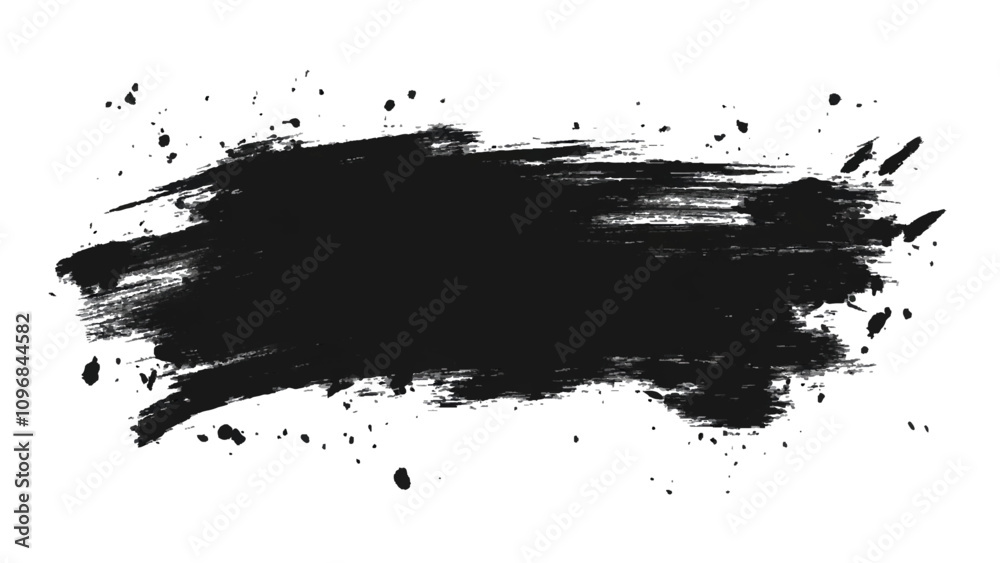 Vector black and white with grunge style, scratch and texture elements for design. abstract black and white brush strokes on a canvas with Black ink texture. Vector black and white with grunge style, scratch and texture elements for design. abstract black and white brush strokes on a canvas with Black ink texture.