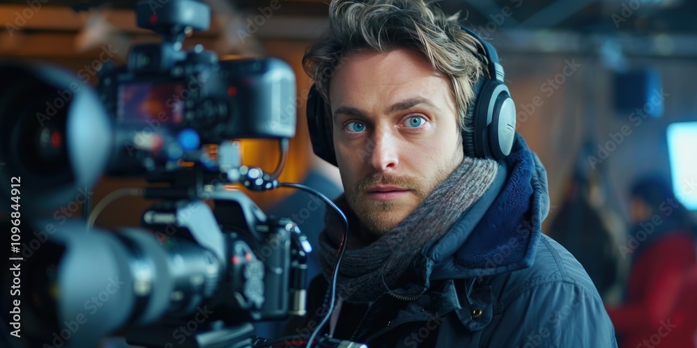 Cameraman Focusing on the Details Cameraman Focusing on the Details