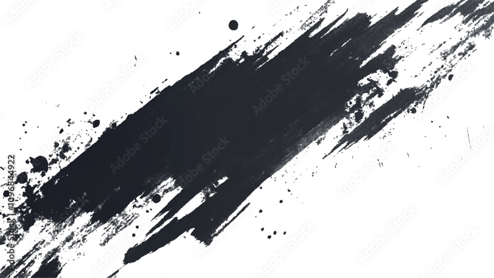 Vector black and white with grunge style, scratch and texture elements for design. abstract black and white brush strokes on a canvas with Black ink texture. Vector black and white with grunge style, scratch and texture elements for design. abstract black and white brush strokes on a canvas with Black ink texture.