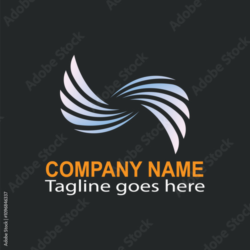 Creative logo. CMYK color mode. Gradient color. Vector EPS file. Free font used. Easy to download.