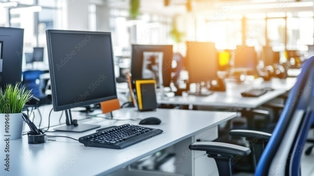 Modern Office Workspace Modern Office Workspace