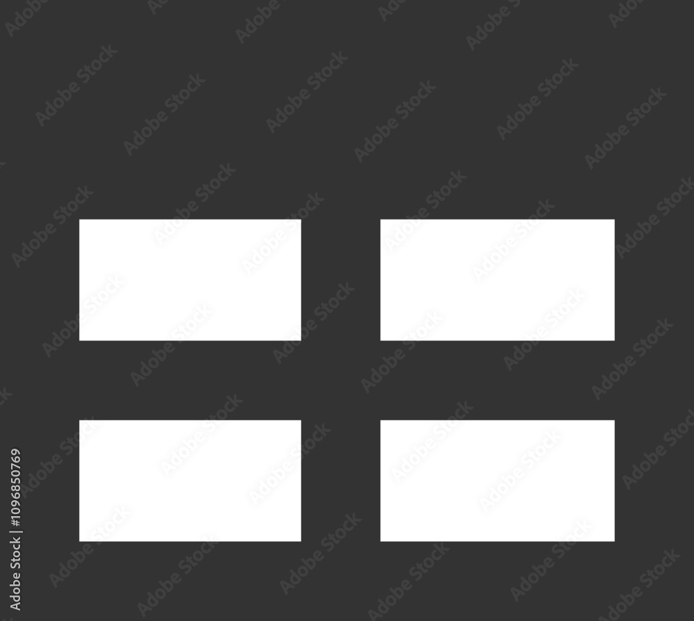 Minimalistic Data Visualization Icon Minimalistic Data Visualization Icon