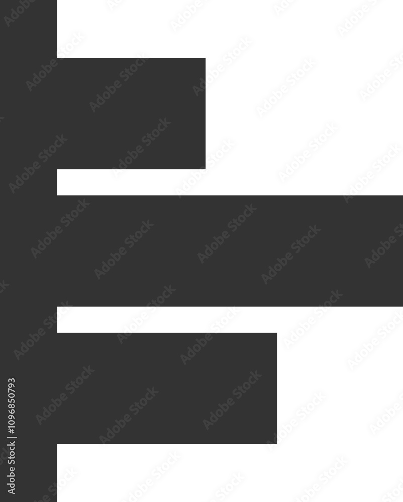 Minimalistic Data Visualization Icon Minimalistic Data Visualization Icon