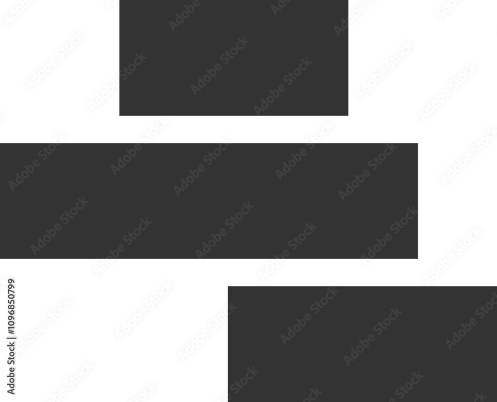 Minimalistic Data Visualization Icon Minimalistic Data Visualization Icon