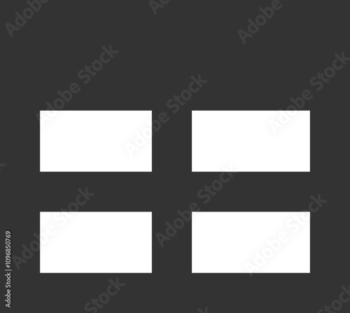 Minimalistic Data Visualization Icon