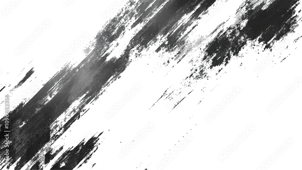 Abstract Grunge Splatter Line Pattern on white and transparent background. Dynamic black paint strokes on a white background, Abstract grunge texture of black paint. A layer for use in design. Abstract Grunge Splatter Line Pattern on white and transparent background. Dynamic black paint strokes on a white background, Abstract grunge texture of black paint. A layer for use in design.