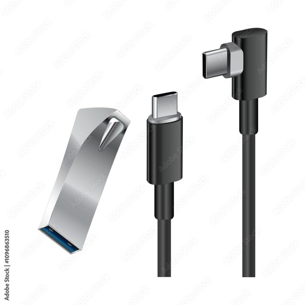 Flash Drive and USB Cable Iphon USB Cable Card Reader Illustration hand drawing on white background Vol 02 Flash Drive and USB Cable Iphon USB Cable Card Reader Illustration hand drawing on white background Vol 02