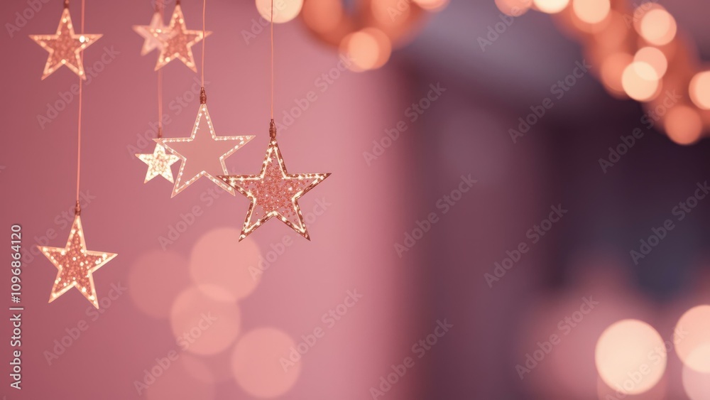 Enchanting Golden Star Decorations for Festive Holiday Decor, Perfect for Christmas Tree and Home Decoration Enchanting Golden Star Decorations for Festive Holiday Decor, Perfect for Christmas Tree and Home Decoration