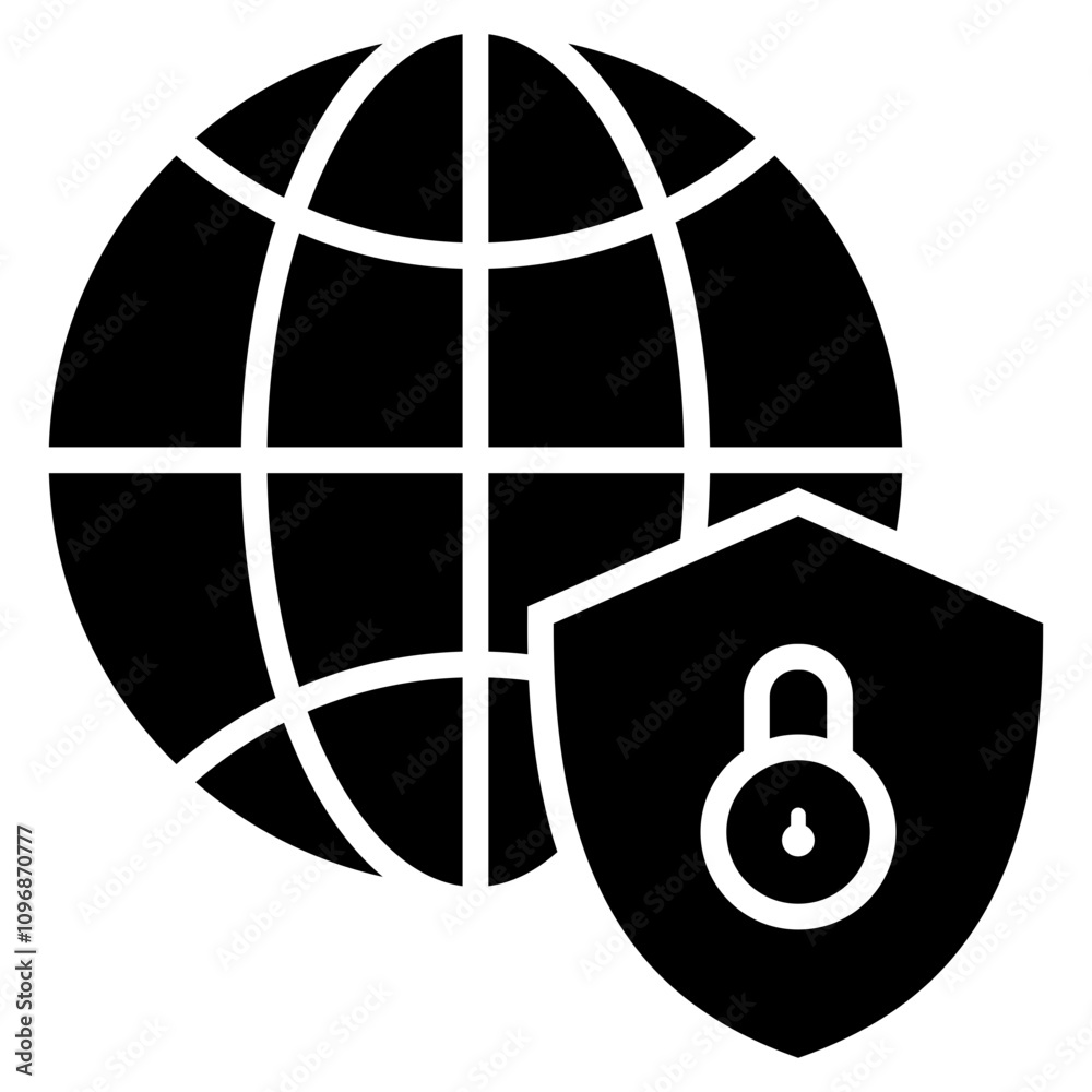 Web secure icon Web secure icon