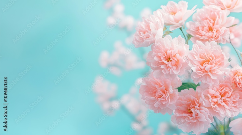 Beautiful flowers, soft pastel colors, dept of field Beautiful flowers, soft pastel colors, dept of field