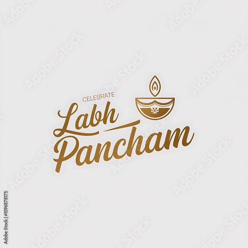 Celebrate Labh Pancham Festival With A Traditional Diya photo