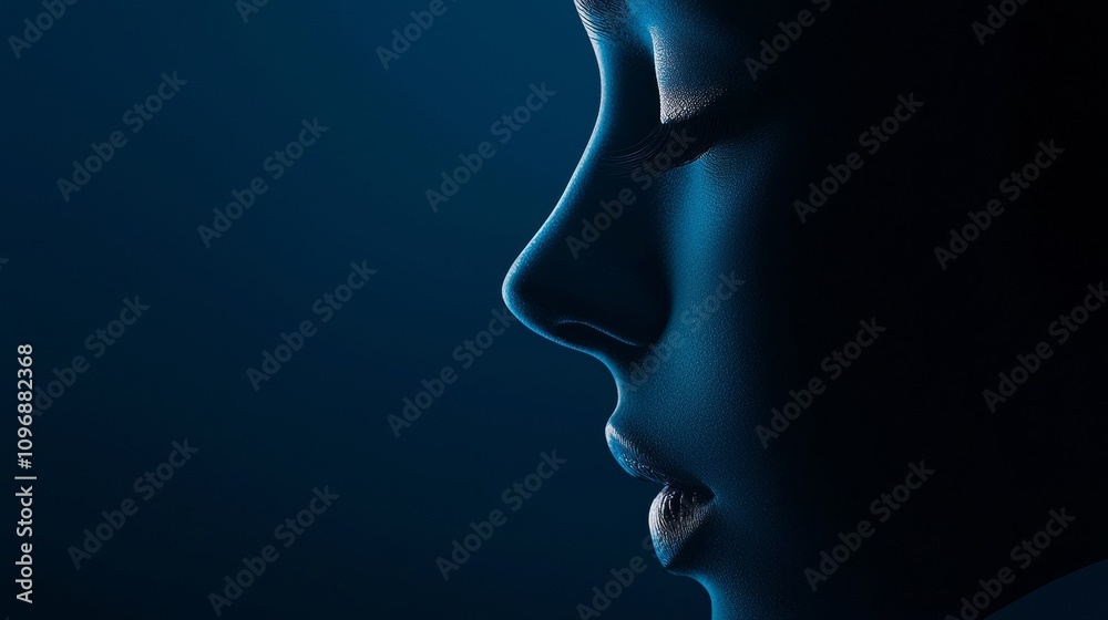 Aesthetic photography of a pretty woman