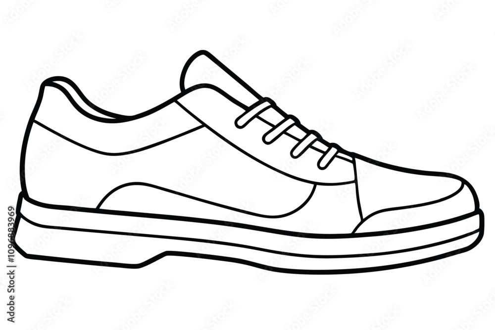 sketch line art, shoes icon, boots icon line art vector. EPS File sketch line art, shoes icon, boots icon line art vector. EPS File