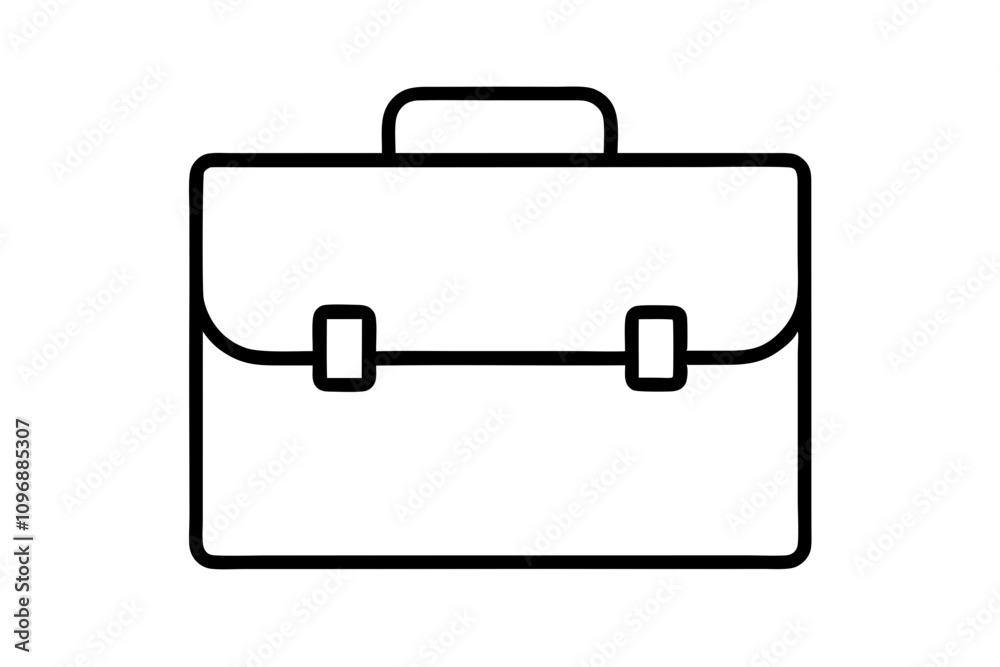 Briefcase icon vector, Suitcase symbol, Luggage Vector Briefcase icon vector, Suitcase symbol, Luggage Vector