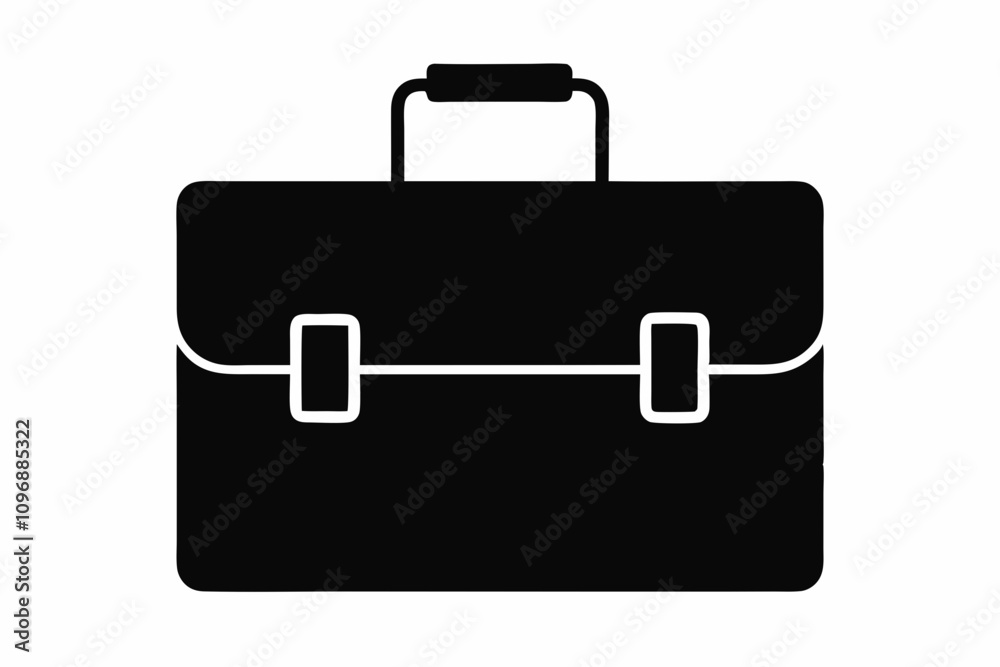 Briefcase icon vector, Suitcase symbol, Luggage Vector Briefcase icon vector, Suitcase symbol, Luggage Vector