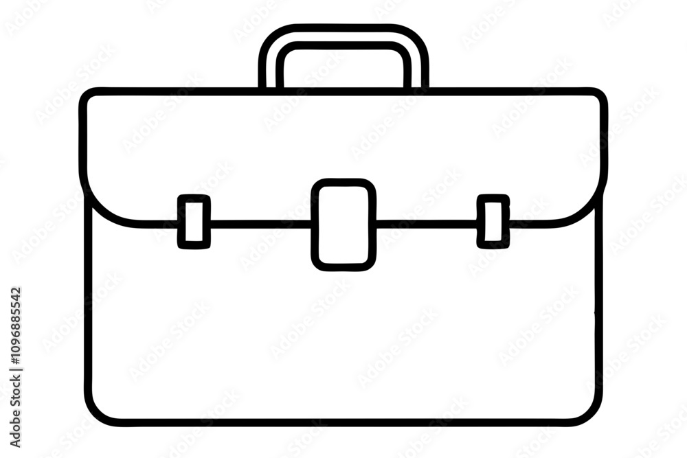 Briefcase icon vector, Suitcase symbol, Luggage Vector Briefcase icon vector, Suitcase symbol, Luggage Vector
