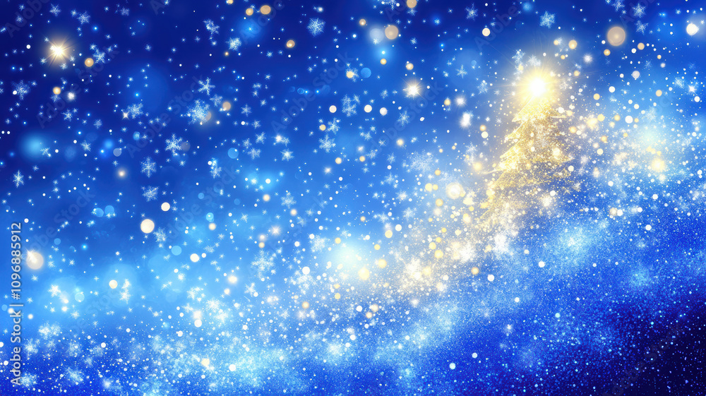 Obraz premium Festive Christmas Lights