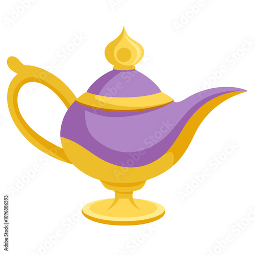Aladdin lamp clipart clipart cartoon Illustration drawing