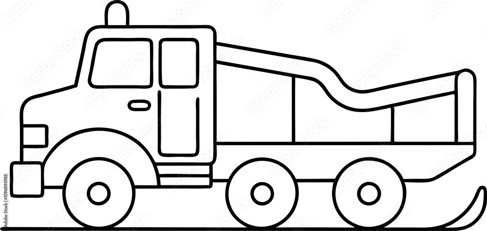 truck isolated on white truck isolated on white